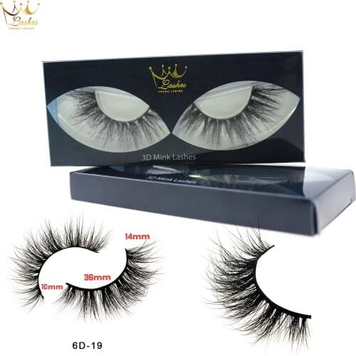 CrownLashes Mink Eyelashes 3D Mink Lashes Thick HandMade Full Strip Lashes Cruelty Free Mink Lashes False Eyelashes Makeup