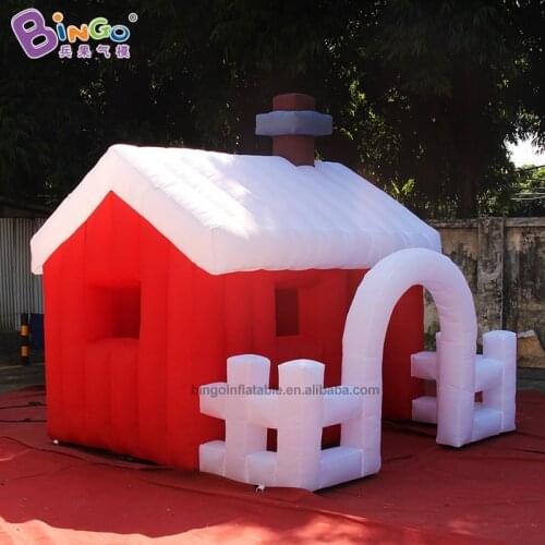 Decorative 3x3x3 meters inflatable christmas house for sale / christmas house balloon for event