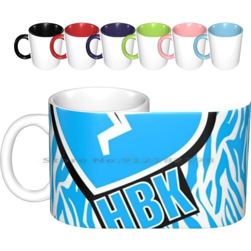 Heart Break Kid-Blue Zebra Ceramic Mugs Coffee Cups Milk Tea Mug Heartbreak Kid Heartbreak Kid Hbk Hbk Heart Wwf World