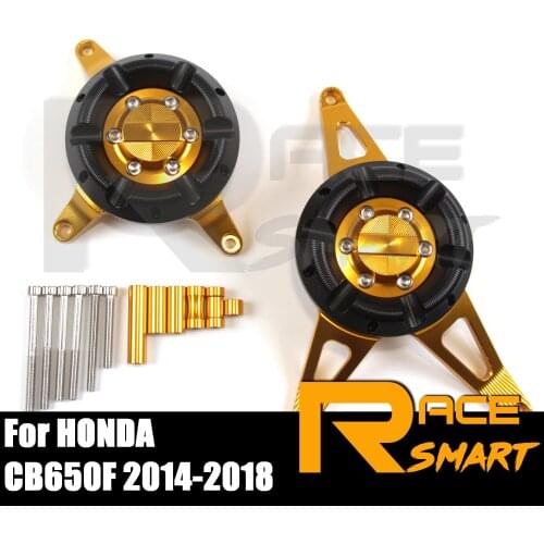 Motorcycles CNC Aluminum Alloy Engine Guard Case Slider Cover Protector Set For HONDA CB650F CB 650F CB650 F 2014 2015 2016-2018