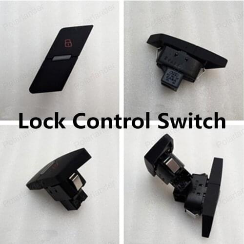 Polarlander Dricer Side Door Lock for V/W A/udi A6L/C6 09(09-11) 08(05-08) Lock Control Switch Rear Left 4FD962107 4FD962108