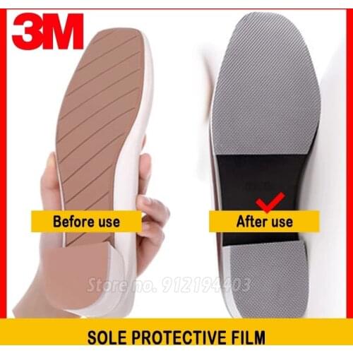Shoes Sole Protector Sticker for Outsole Women High Heels Self-Adhesive Anti-Slip Soles Stickers Shoe Care Repair Tools 1/2Sets