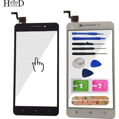 5'' High Mobile Phone Touch Panel Sensor For Lenovo A5000 Touch Screen Digitizer Panle Front Glass Lens Touchscreen Adhesive