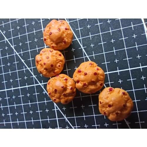 1pcs/lot resin flat back sugar bread 14mm Jewelry Mobile Phone Hairpin Headwear DIY Accessories