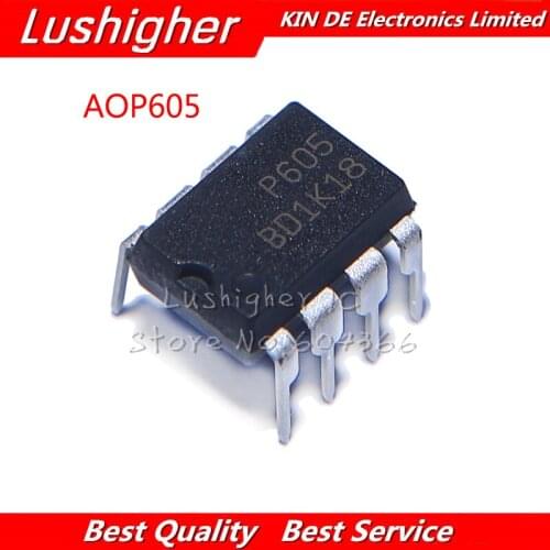 10pcs AOP605 DIP8 P605 DIP