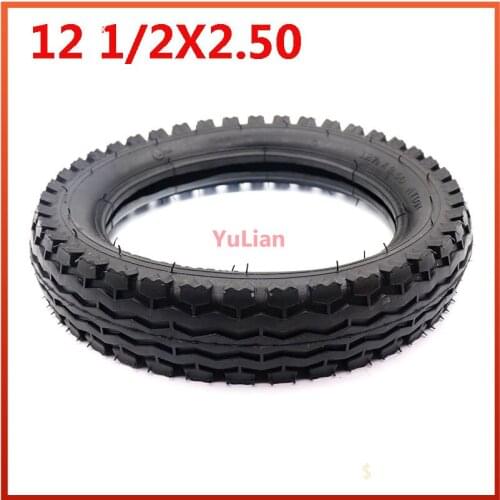 12 1/2x2.50 Tyre 12.5 Inch Tyre Fits Electric Scooters12 1/2x2.50 Electric Tricycle Non-Pneumatic Solid Explosion-proof Tire