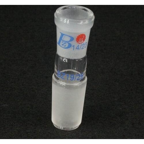 14/23 Female to 19/26 Male Joint Lab Glass Enlarging Transfer Adapter Glassware