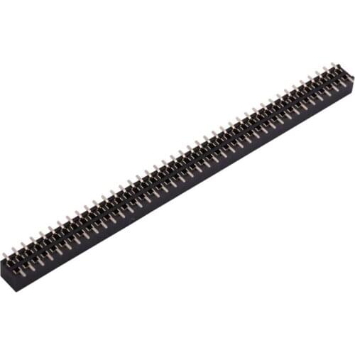 5PCS Pitch 2.54mm 2x40Pin 80 Pin Female Double Row SMT SMD Connector Socket