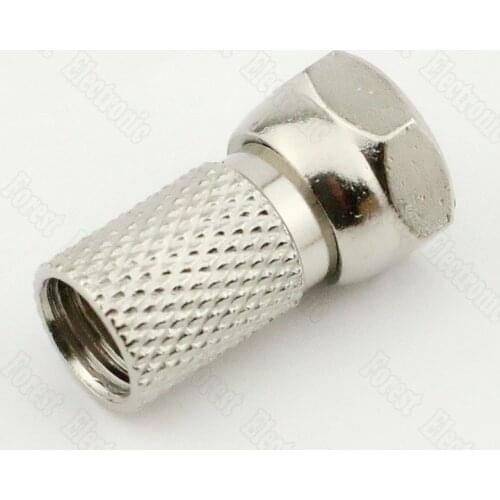 75-5 Thread F Head Connector Metric Cable TV Connector Self-tight Distributor