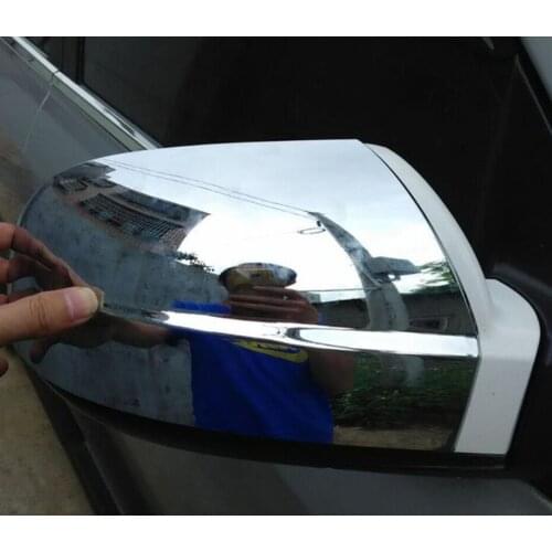DOOR SIDE WING MIRROR CHROME COVER REAR VIEW For HYUNDAI TUCSON 2005 - 2008