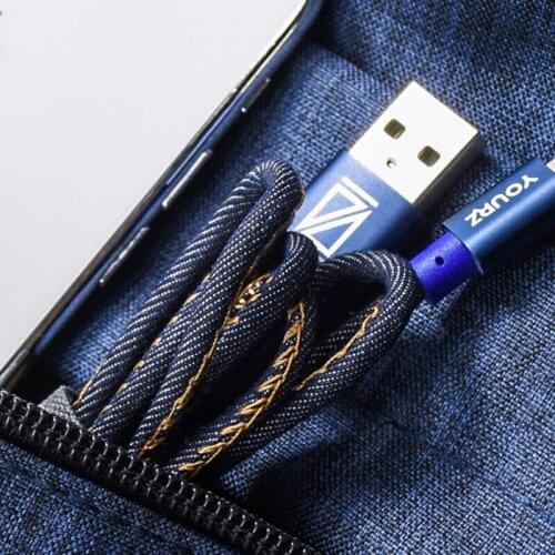 YOURZ Fast Cable For Iphone 12 X11 Pro XS X Max 6s 7 8 Plus 5s XR 12Mini 2 .4A Usb for iPad Charging Charger Wire 1.2M