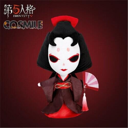 Identity V Hunter Geisha Artist Michiko Cosplay Plush Toy Doll Clothing Game Limited Cute Gift