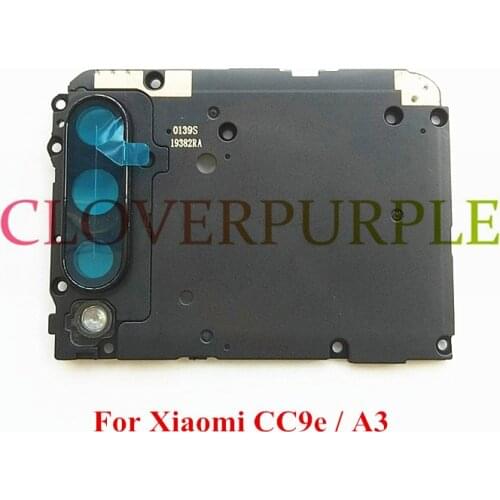 New Original Motherboard Main Board Cover Wifi Antenna Signal Cover with Camera glass lens + Frame For Xiaomi CC9e / Mi A3