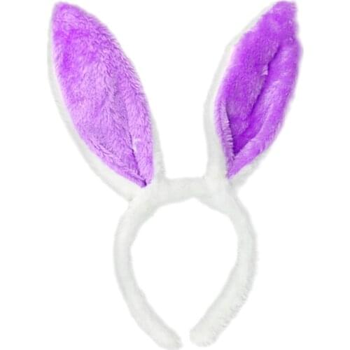 Easter Adult Children Cute And Comfortable Hairband Rabbit Ear Headband Dress Costume Bunny Ear Hairband Hair Accessories