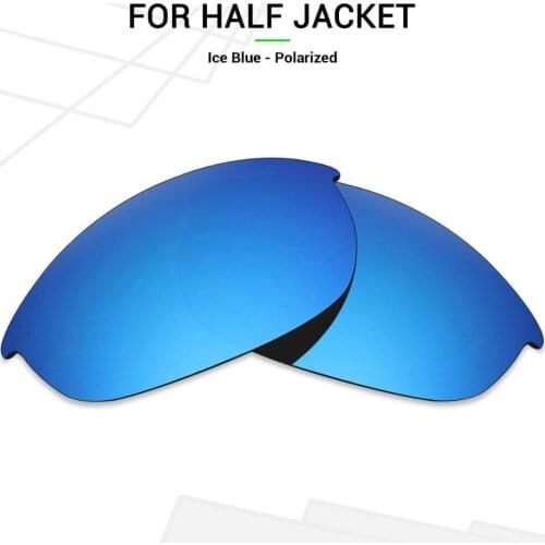 Mryok POLARIZED Replacement Lenses for Oakley Half Jacket Sunglasses Ice Blue