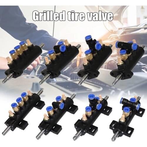 Air Control Five Way Foot Pedal Valve Wheel Repairing Tool Tire Changer Machine