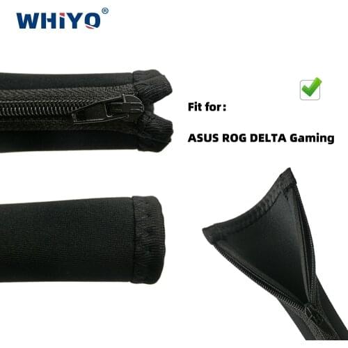 Replacement Headband for ASUS ROG DELTA Gaming Headset Bumper Parts Cover Cushion Cups Sleeve