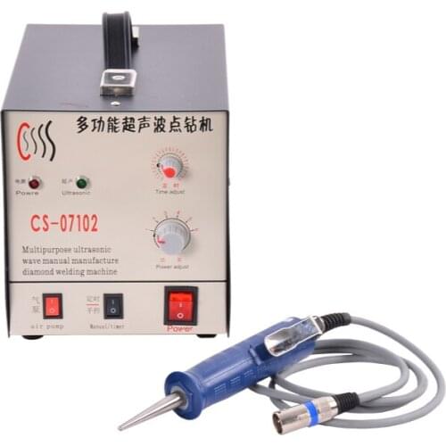 Ultrasonic Point Drilling Machine Ultrasonic Drilling Rig Ultrasonic Machine Hot Fix Stones Beads DS-07102D