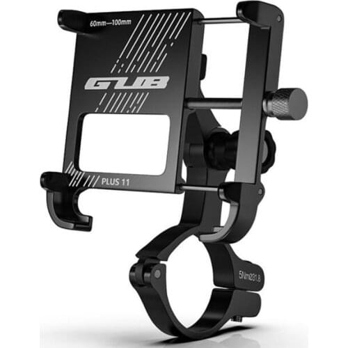2021 New GUB PLUS 11 Rotatable Phone Holder For 3.5-6.8 inch Smartphone Adjustable For MTB Road Bike Motorcycle Electric Scooter