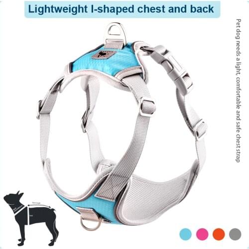 Explosion-proof Safety Pet Dog Harness Adjustable Pet Chest Harness For Small Medium Dogs Cat Harnesses Vest Pets Accessories
