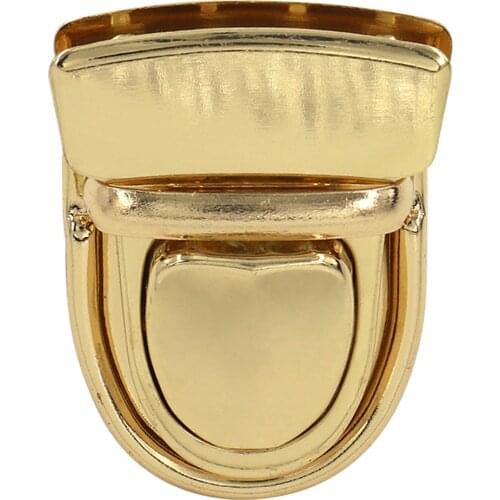 1Pcs Metal Durable Clasp Turn Lock Twist Lock For DIY Handbag Bag Purse Luggage Hardware Closure Bag Parts Accessories