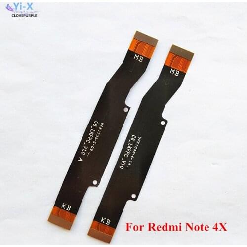 10PCS/Lot Motherboard Main Board Flex Cable Replacement Parts for Xiaomi Redmi Note 4X Note4X