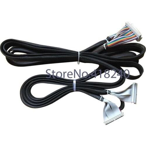 Computer Embroidery Machine Accessories Operating Head Display 30P 34P 40P Motherboard Cable 34P U Disk Row Wire