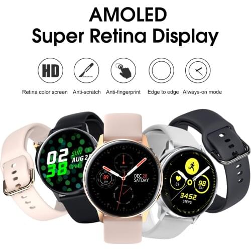 Wireless Charging Smart Watch IP68 Waterproof Men Women Bluetooth Smartwatch Fitness Tracker Heart Rate Monitor For Android IOS