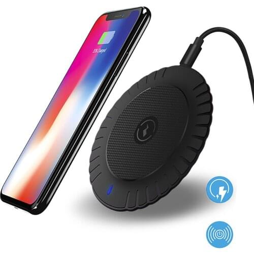 10W Fast Qi Wireless Charger For Samsung Galaxy S10 S9/S9+ S8 Note 9 USB Quick Charging Pad for iPhone 11 Pro XS Max XR X 8 Plus