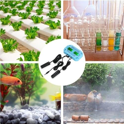 Meter Water Detector Multi-parameter Digital LCD Tri-Meter Multi-function Water Quality Monitor Water Quality Tester