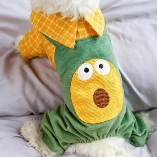 Dog jumpsuit spring summer autumn dress thin teddy than bear Bomi puppy dog clothes