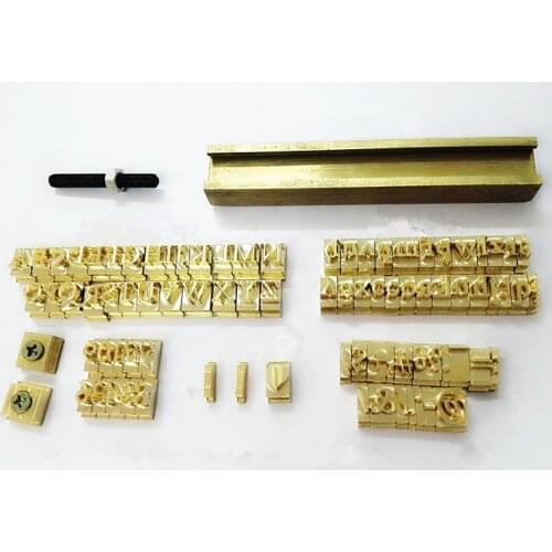 Brass flexible letters,CNC engraving mold ,hot foil stamping machine,number,alphabet,symbol customization font,Character mold