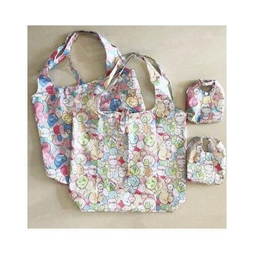 LISM Sumikko Gurashi Fashion Anime Portable Shopping Bag Reusable Tote Foldable Handbags Pouch Storage Bags NEW