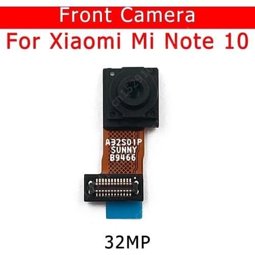 Original Front Camera For Xiaomi Mi Note 10 Note10 Frontal Small Camera Module Mobile Phone Accessories Replacement Spare Parts