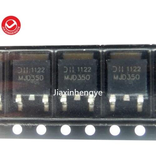 MJD350-13 MJD350 TRANS BJT PNP 300V 0.5A TO-252 Original and New 20PCS/LOT