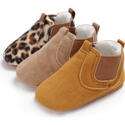 Autumn Baby Toddler Leopard PU Leather Shoes Newborn baby girl first walker sneakers shoes toddler classic casual shoes