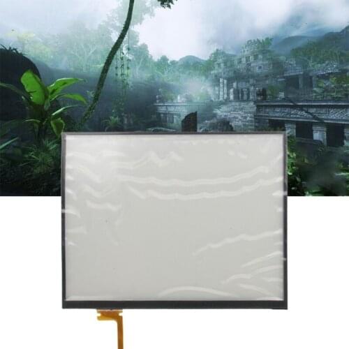 Front Outer Panel Touch Screen Digitizer Replacement Repair Spare Parts Glass Lens Repairment Compatible with New 2DS XL LL