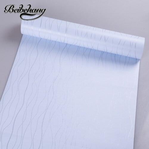 Beibehang 45cm wide pvc waterproof self-adhesive wallpaper living room bedroom background wall wall paper 10m papel de parede