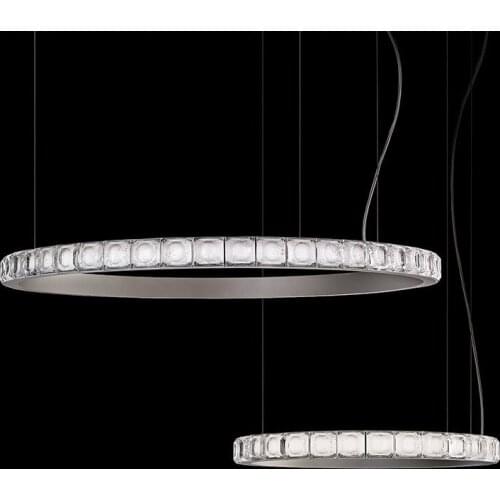 Modern led stone chandelier pendant light e27 pendant light kitchen fixtures lumiere living room pendant light