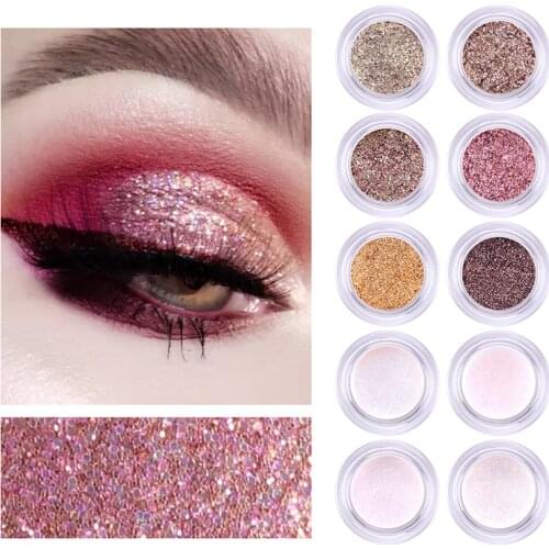 MISS ROSE Mermaid Ji Eyeshadow Glitter Colorful Jin Cong Eyeshadow Bling Highlight Cream Facial Highlight Liquid Glitter