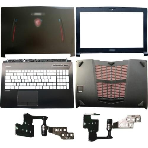 Laptop LCD Back Cover/Front Bezel/Hinges/Palmrest/Bottom Case For 15.6" MSI GT62 GT62VR MS-16L1 MS-16L2 MS-16L3 3076L2A231Y311