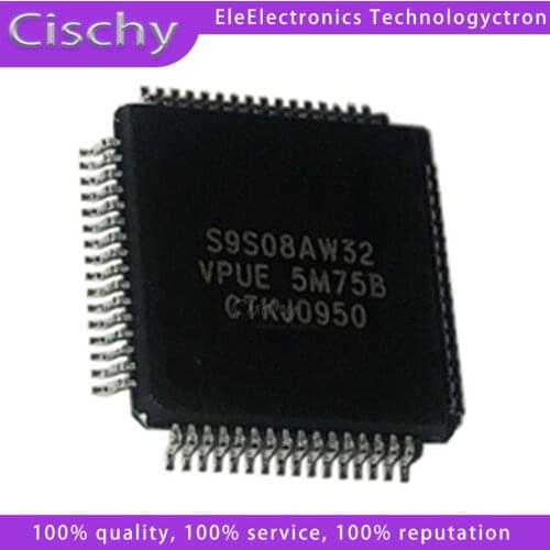 1PCS MC9S08AW32CFGE MC9S08AW32CFG MC9S08AW32 5M75B LQFP44