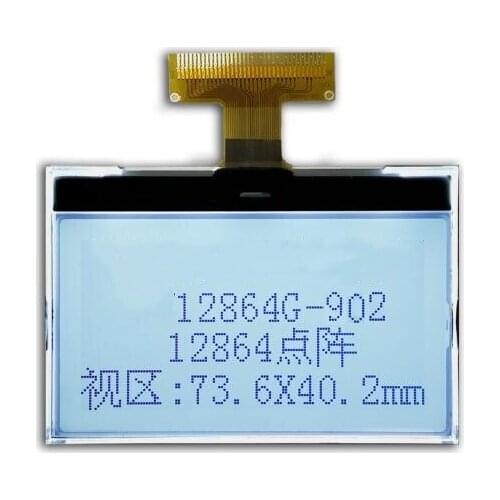 36PIN White Backlight COG 12864 LCD Screen ST7567 Drive IC 3.3V SPI/Parallel Interface