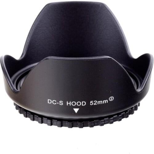 52mm Flower Screw-Mount Camera Lens Hood for Nikon Canon Sony 52mm Lens Camera