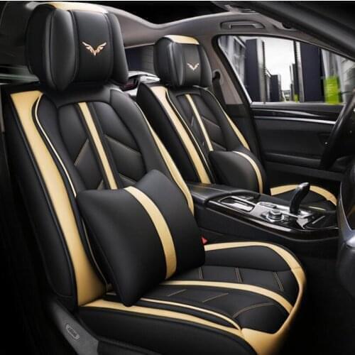 Car travel Car Seat Covers Universal PU Leather Auto Front back Seat Covers for audi A5 A7 b6 80 A8 R8 Q5 Q7 TT a6 a3 a4 S line