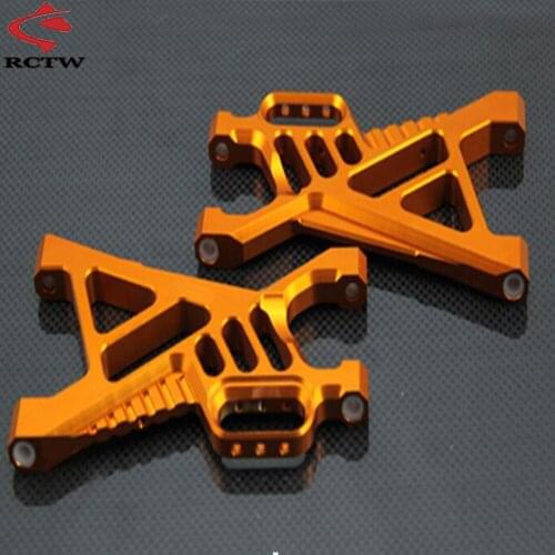 CNC Alloy Front Rear Lower Arm Bracket for 1/5 GTB Racing HPI Rofun Rovan Km Baja 5B 5T 5SC Rc Car Toys Parts