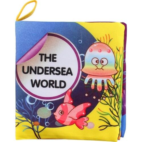 Baby Cloth Book Infant Early Learning Educational Toys 0~12 Months Kid Toddlers Intelligence Development Cognize Reading Books