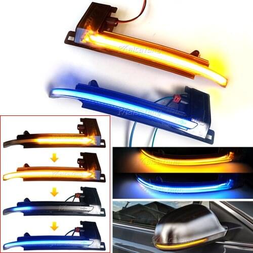 For Audi A3 S3 8P 10- 2012 A4 S4 RS4 B8 8K B8.5 A5 S5 RS5 LED Dynamic Turn Signal Light Side Rearview Mirror Indicator Blinker
