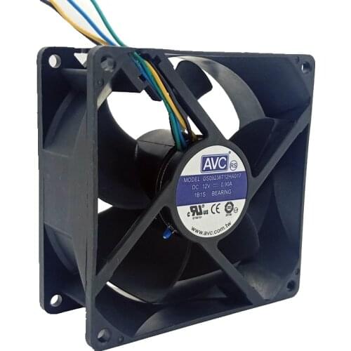 DS09238T12HA017 For AVC 9238 12V 0.90A 4-Wire PWM CPU Chassis Cooling Fan