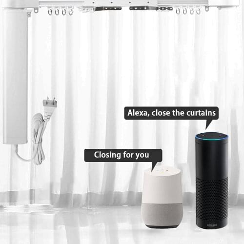 Zigbee WiFi Curtain Motor Tuya Smart Home DIY Slide Blinds/Shades Drive Motor Hub for Alexa Google Home Electric Stage Curtains